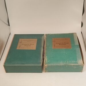 Vintage 50s/60s American Geographical Society Around the World Program
